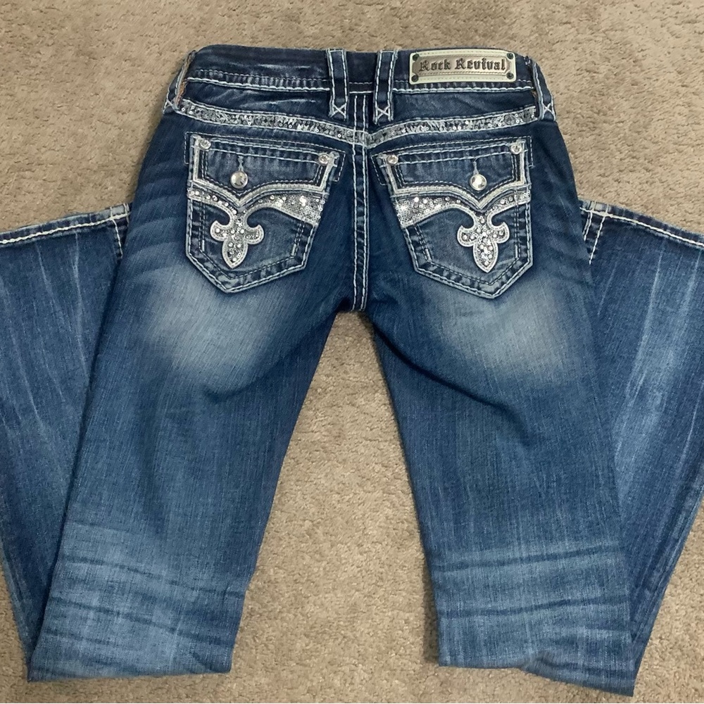 Woman’s Rock Revival bootcut jeans